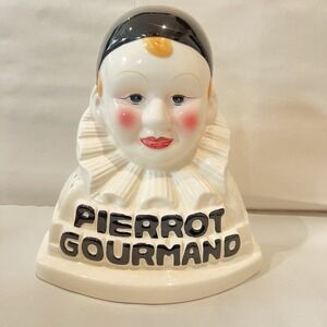 VTG Ceramiche Pierrot Gourmand Lollipop Stand | Glazed | Made in San Marino